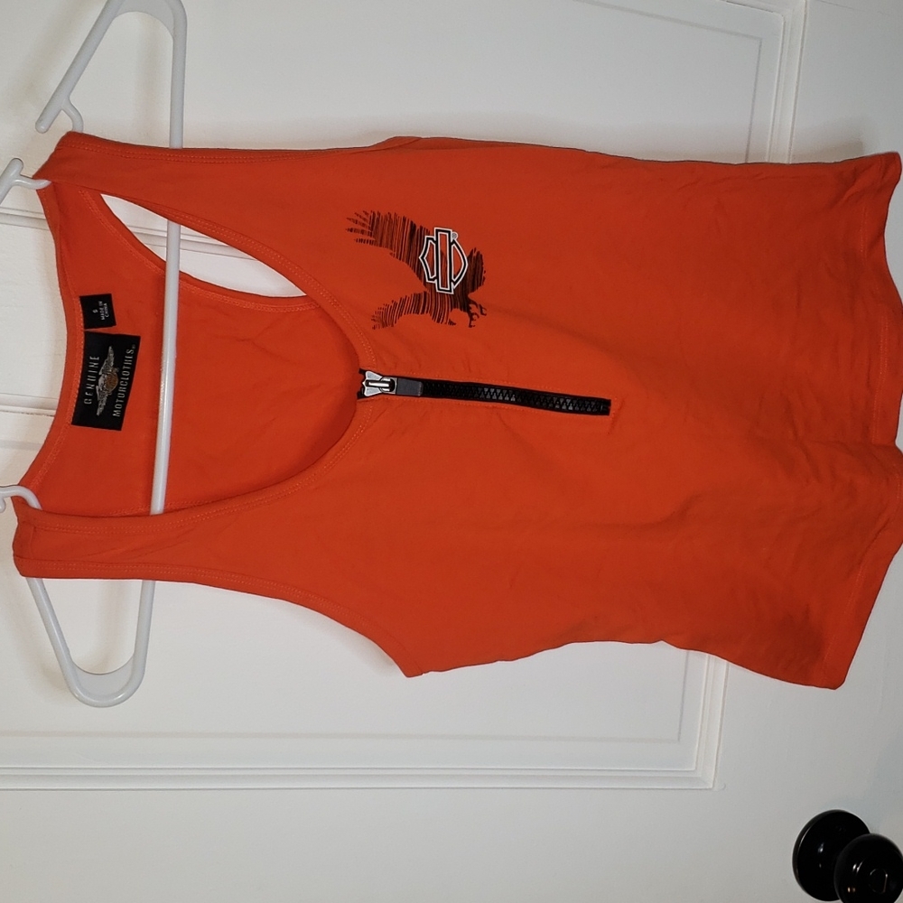 Harley Davidson summer racer back tank top.